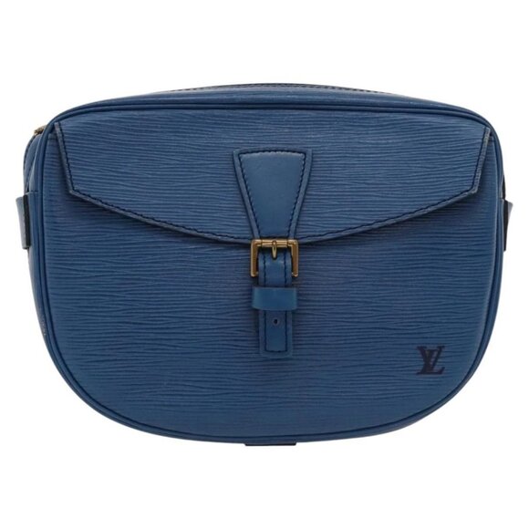 LOUIS VUITTON Epi June Feuille Shoulder Bag Blue - Picture 11 of 16